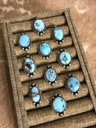 The Mya Adjustable Rings-Rings-Calli Co., Turquoise and Silver Jewelry, Native American Handmade, Zuni Tribe, Navajo Tribe, Brock Texas