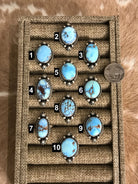 The Mya Adjustable Rings-Rings-Calli Co., Turquoise and Silver Jewelry, Native American Handmade, Zuni Tribe, Navajo Tribe, Brock Texas