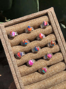 The Levi Rings-Rings-Calli Co., Turquoise and Silver Jewelry, Native American Handmade, Zuni Tribe, Navajo Tribe, Brock Texas