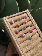 The Levi Rings-Rings-Calli Co., Turquoise and Silver Jewelry, Native American Handmade, Zuni Tribe, Navajo Tribe, Brock Texas