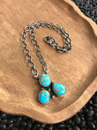 The Tempe Necklace, 14-Necklaces-Calli Co., Turquoise and Silver Jewelry, Native American Handmade, Zuni Tribe, Navajo Tribe, Brock Texas