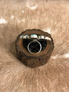 The Pondosa Adjustable Ring-Rings-Calli Co., Turquoise and Silver Jewelry, Native American Handmade, Zuni Tribe, Navajo Tribe, Brock Texas
