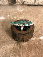 The Pondosa Adjustable Ring-Rings-Calli Co., Turquoise and Silver Jewelry, Native American Handmade, Zuni Tribe, Navajo Tribe, Brock Texas
