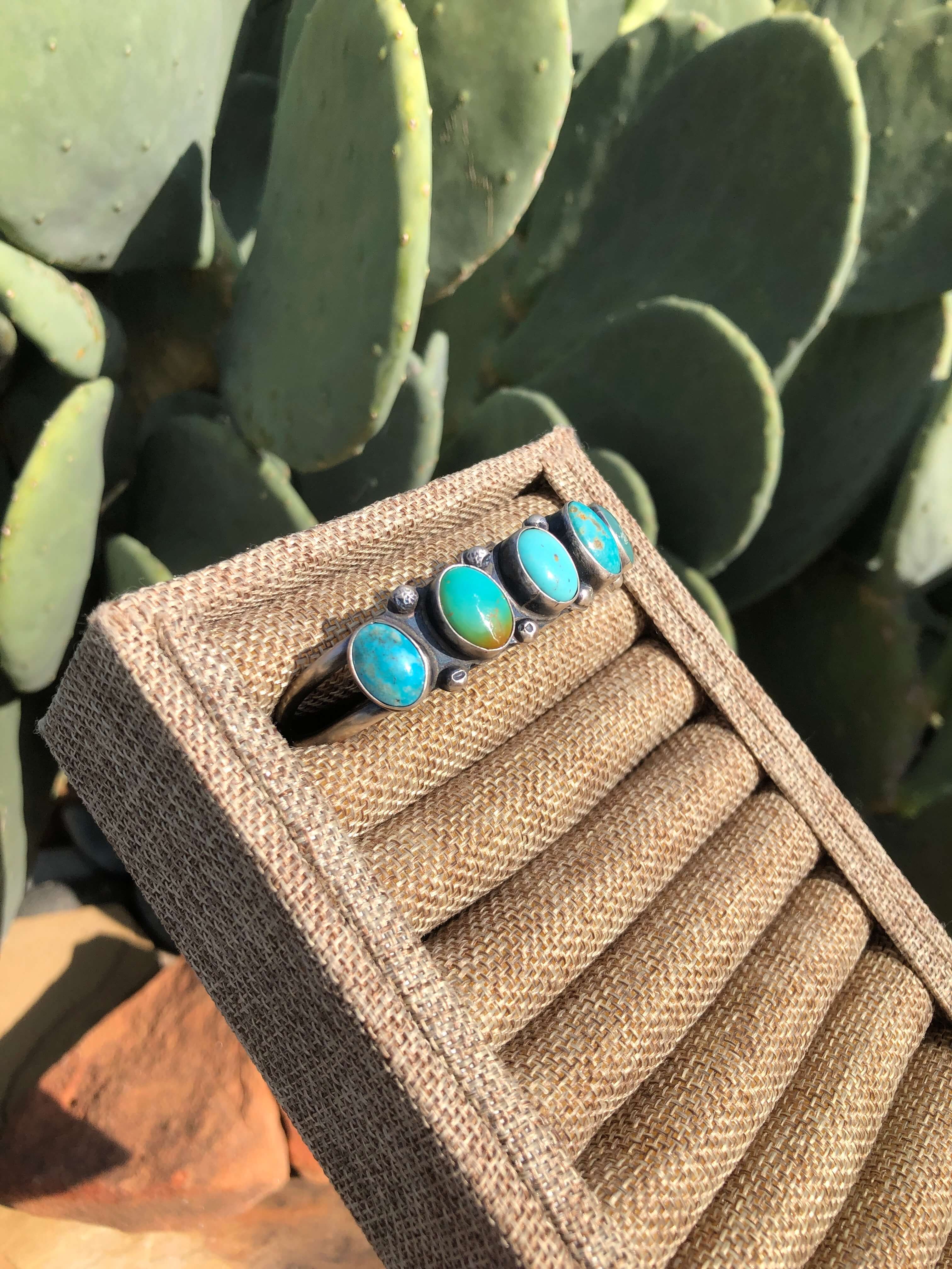 The Senate Cuff-Bracelets & Cuffs-Calli Co., Turquoise and Silver Jewelry, Native American Handmade, Zuni Tribe, Navajo Tribe, Brock Texas
