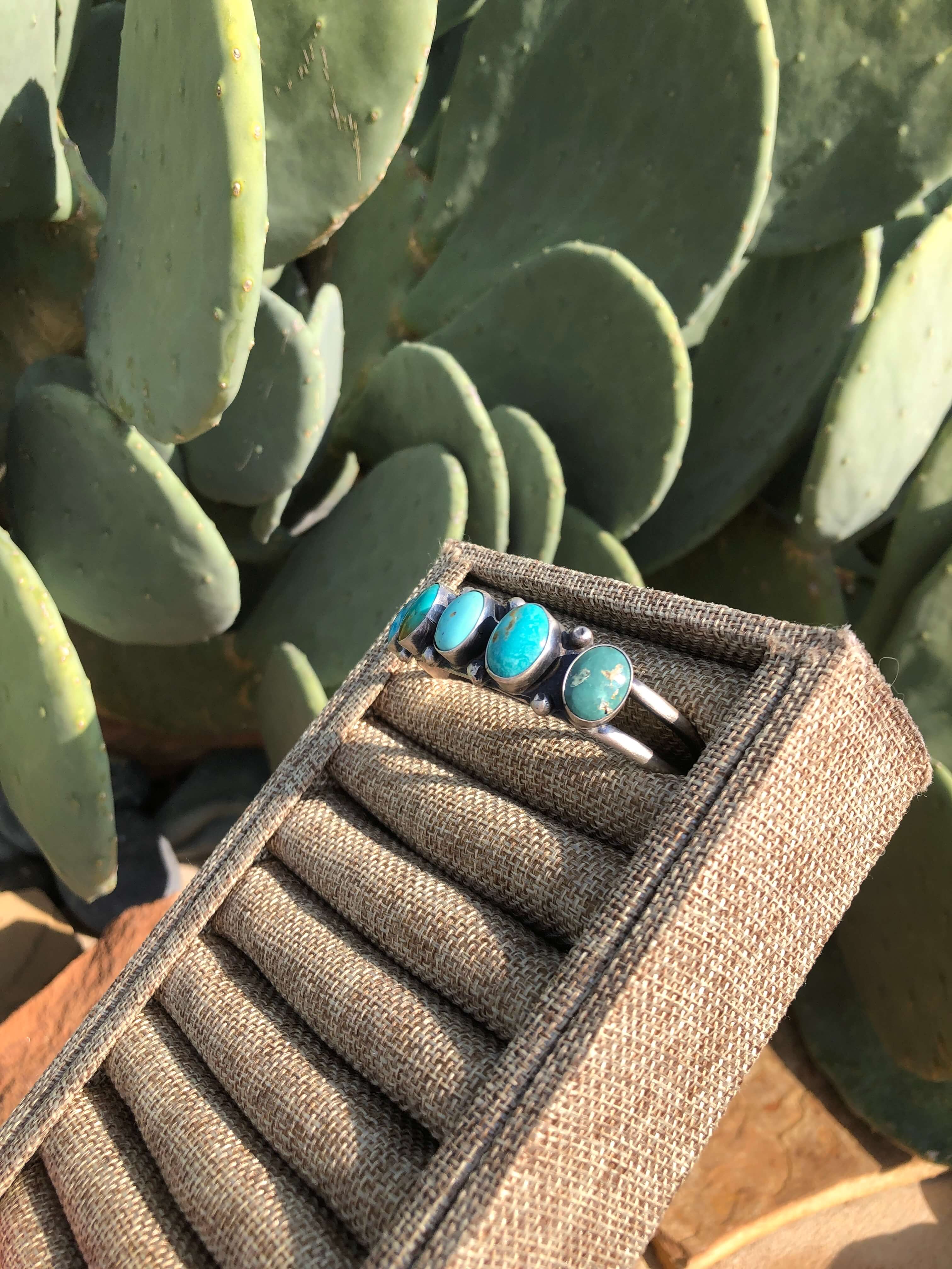 The Senate Cuff-Bracelets & Cuffs-Calli Co., Turquoise and Silver Jewelry, Native American Handmade, Zuni Tribe, Navajo Tribe, Brock Texas