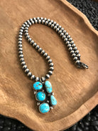 The Belterra Necklace, 2-Necklaces-Calli Co., Turquoise and Silver Jewelry, Native American Handmade, Zuni Tribe, Navajo Tribe, Brock Texas