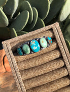 The Eden Cuff-Bracelets & Cuffs-Calli Co., Turquoise and Silver Jewelry, Native American Handmade, Zuni Tribe, Navajo Tribe, Brock Texas
