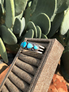The Sanger Cuff-Bracelets & Cuffs-Calli Co., Turquoise and Silver Jewelry, Native American Handmade, Zuni Tribe, Navajo Tribe, Brock Texas