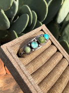 The Steffan Cuff-Bracelets & Cuffs-Calli Co., Turquoise and Silver Jewelry, Native American Handmade, Zuni Tribe, Navajo Tribe, Brock Texas