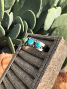 The Steffan Cuff-Bracelets & Cuffs-Calli Co., Turquoise and Silver Jewelry, Native American Handmade, Zuni Tribe, Navajo Tribe, Brock Texas