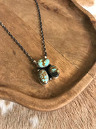 The Tempe Necklace, 19-Necklaces-Calli Co., Turquoise and Silver Jewelry, Native American Handmade, Zuni Tribe, Navajo Tribe, Brock Texas