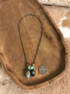 The Tempe Necklace, 19-Necklaces-Calli Co., Turquoise and Silver Jewelry, Native American Handmade, Zuni Tribe, Navajo Tribe, Brock Texas