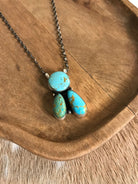 The Tempe Necklace, 20-Necklaces-Calli Co., Turquoise and Silver Jewelry, Native American Handmade, Zuni Tribe, Navajo Tribe, Brock Texas
