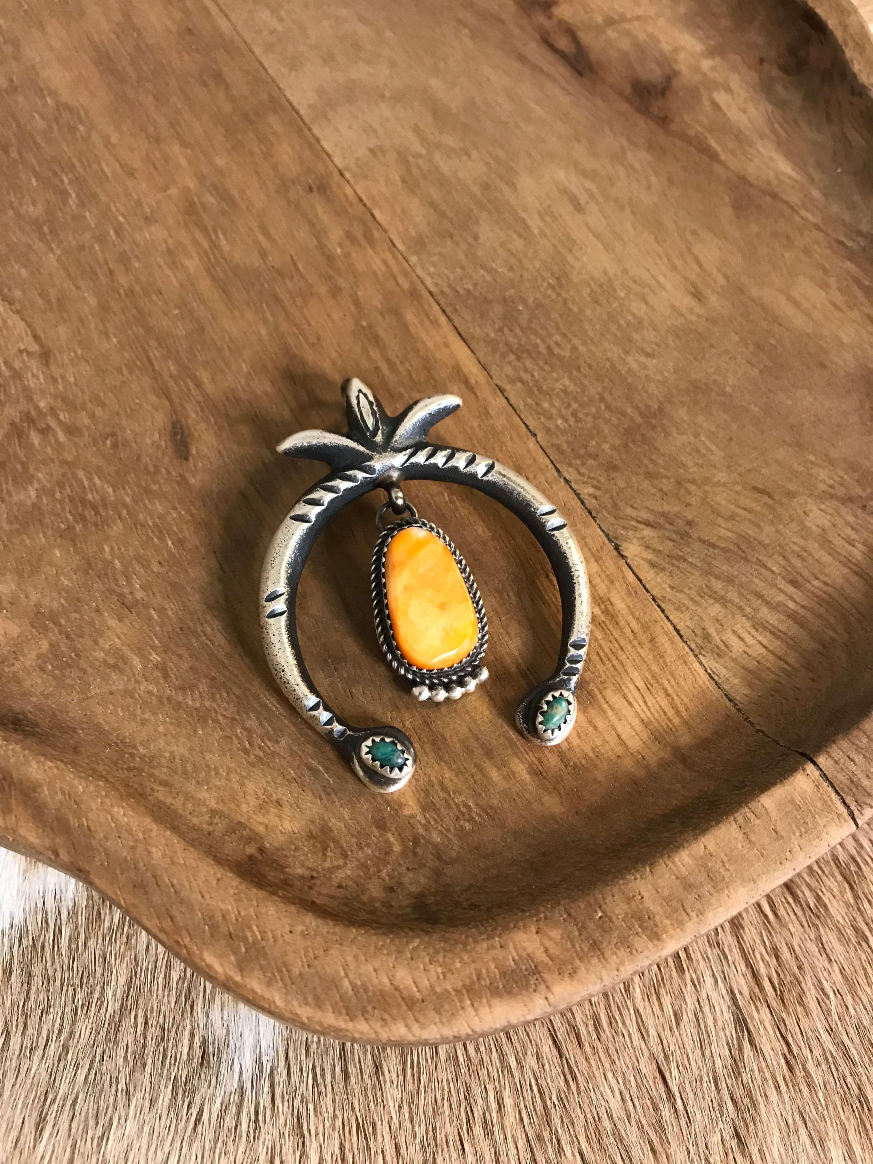 The Artecko Naja Pendant, 8-Pendants-Calli Co., Turquoise and Silver Jewelry, Native American Handmade, Zuni Tribe, Navajo Tribe, Brock Texas