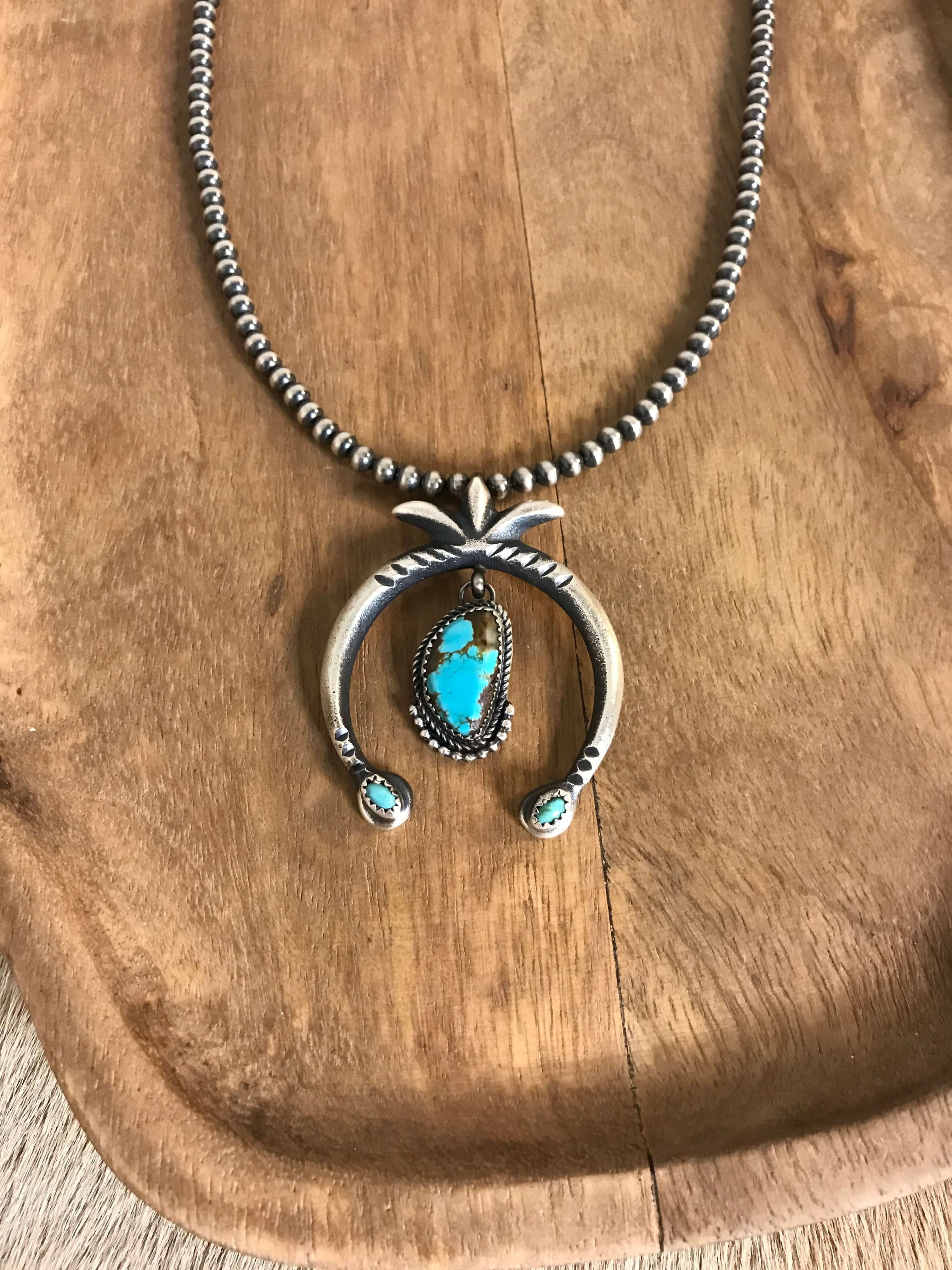 The Artecko Naja Pendant, 9-Pendants-Calli Co., Turquoise and Silver Jewelry, Native American Handmade, Zuni Tribe, Navajo Tribe, Brock Texas