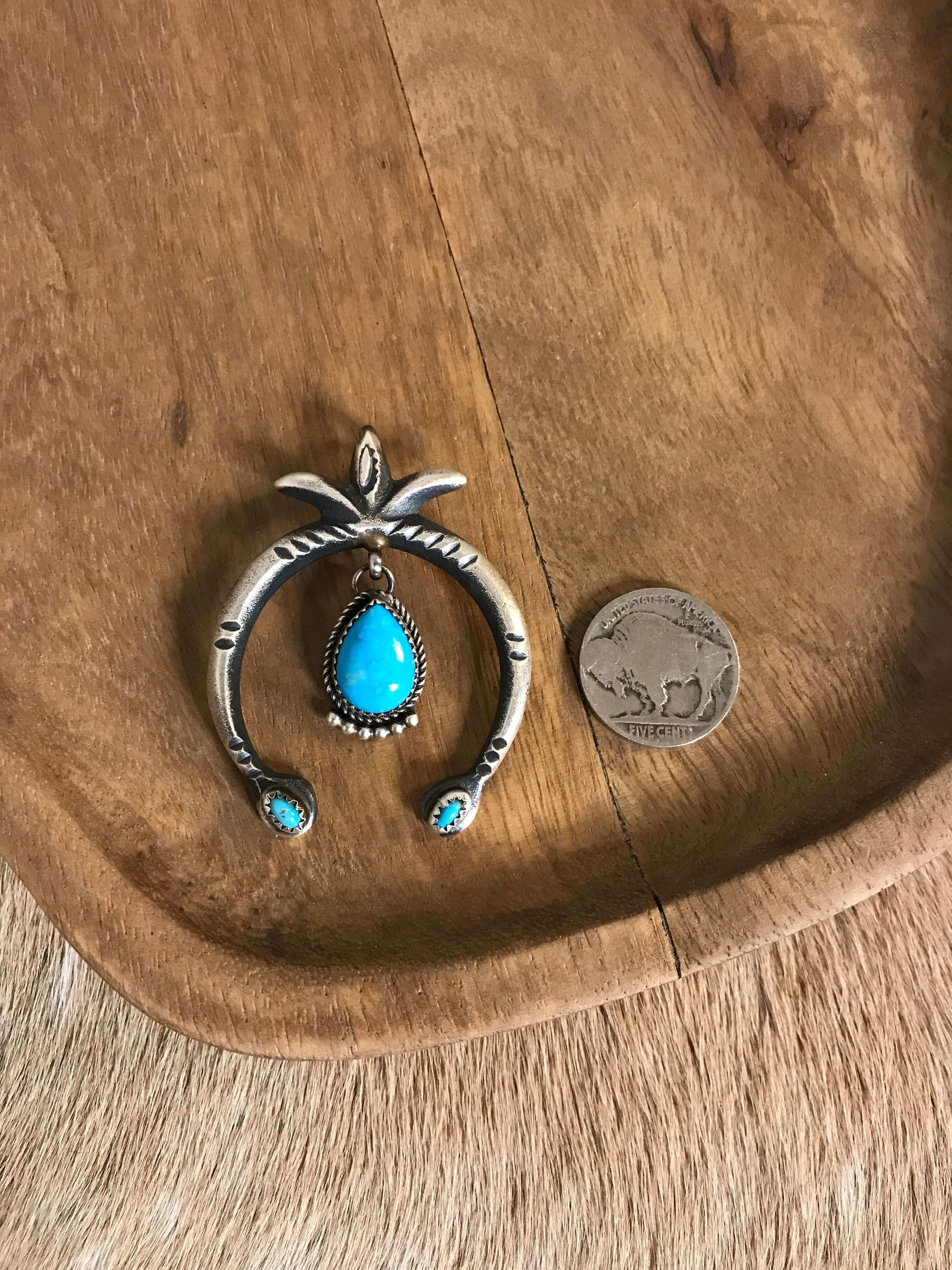 The Artecko Naja Pendant, 11-Pendants-Calli Co., Turquoise and Silver Jewelry, Native American Handmade, Zuni Tribe, Navajo Tribe, Brock Texas