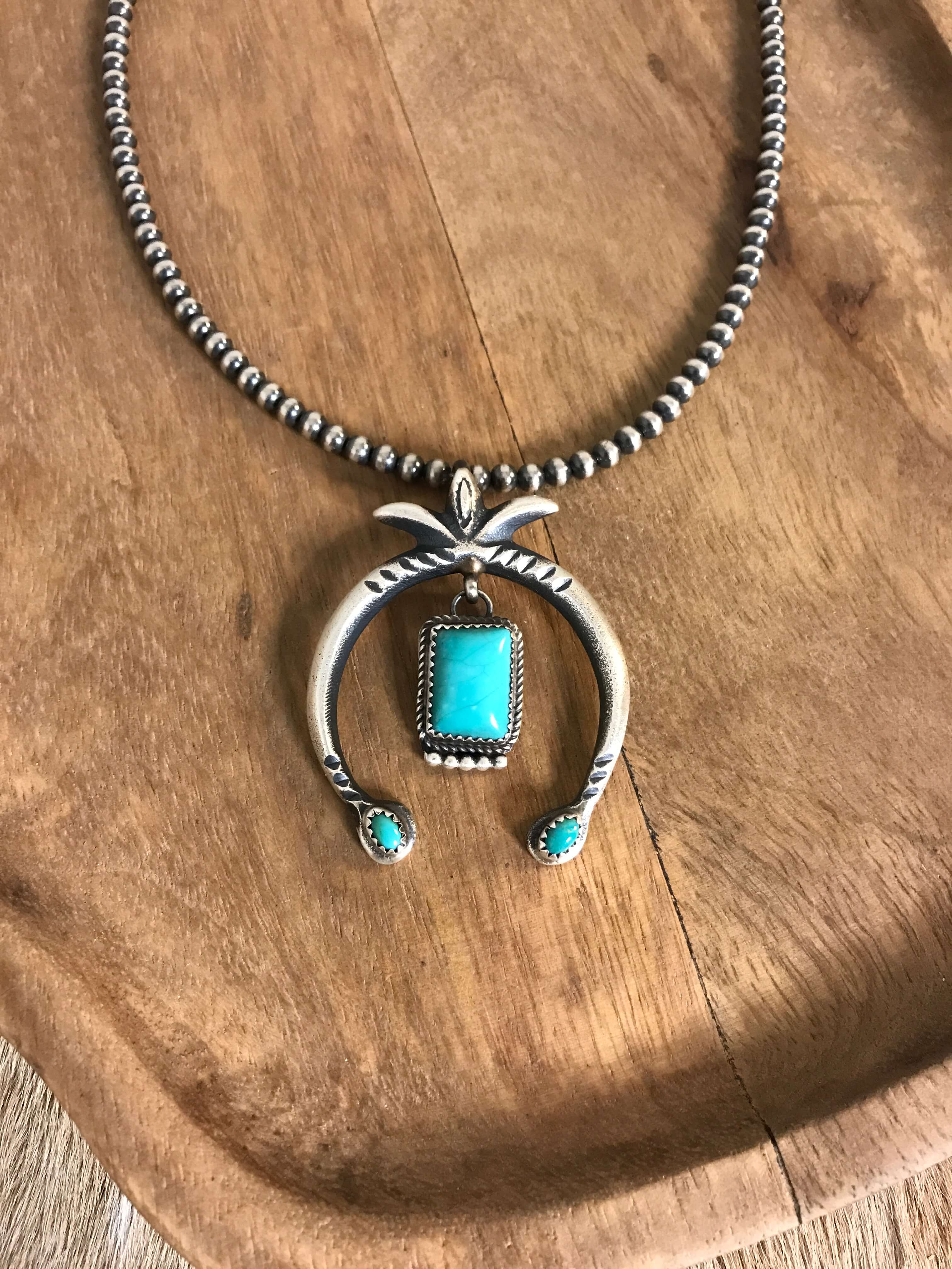 The Artecko Naja Pendant, 13-Pendants-Calli Co., Turquoise and Silver Jewelry, Native American Handmade, Zuni Tribe, Navajo Tribe, Brock Texas
