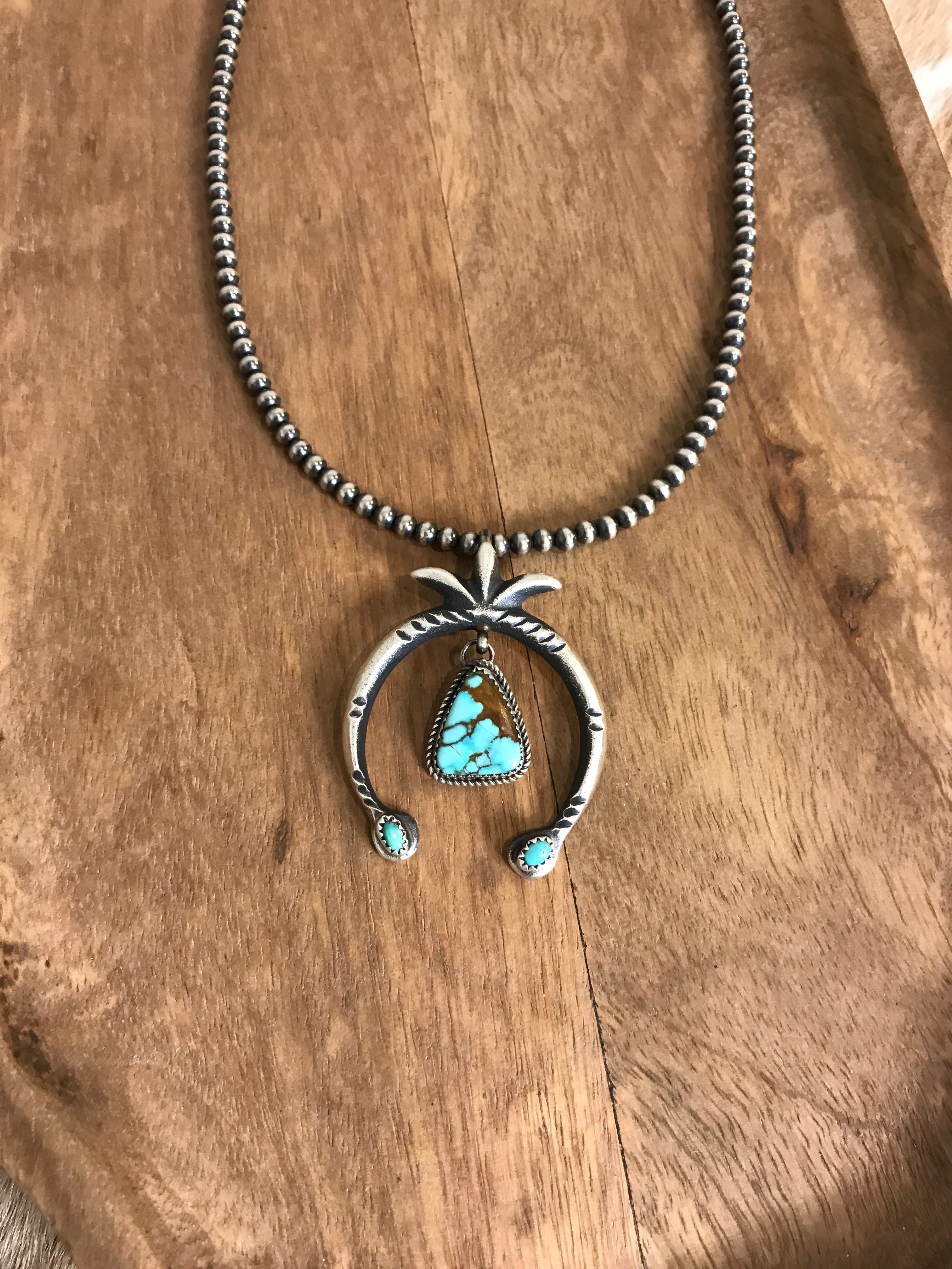 The Artecko Naja Pendant, 6-Pendants-Calli Co., Turquoise and Silver Jewelry, Native American Handmade, Zuni Tribe, Navajo Tribe, Brock Texas
