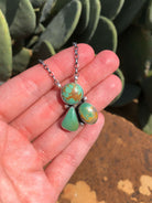 The Tempe Necklace, 2-Necklaces-Calli Co., Turquoise and Silver Jewelry, Native American Handmade, Zuni Tribe, Navajo Tribe, Brock Texas