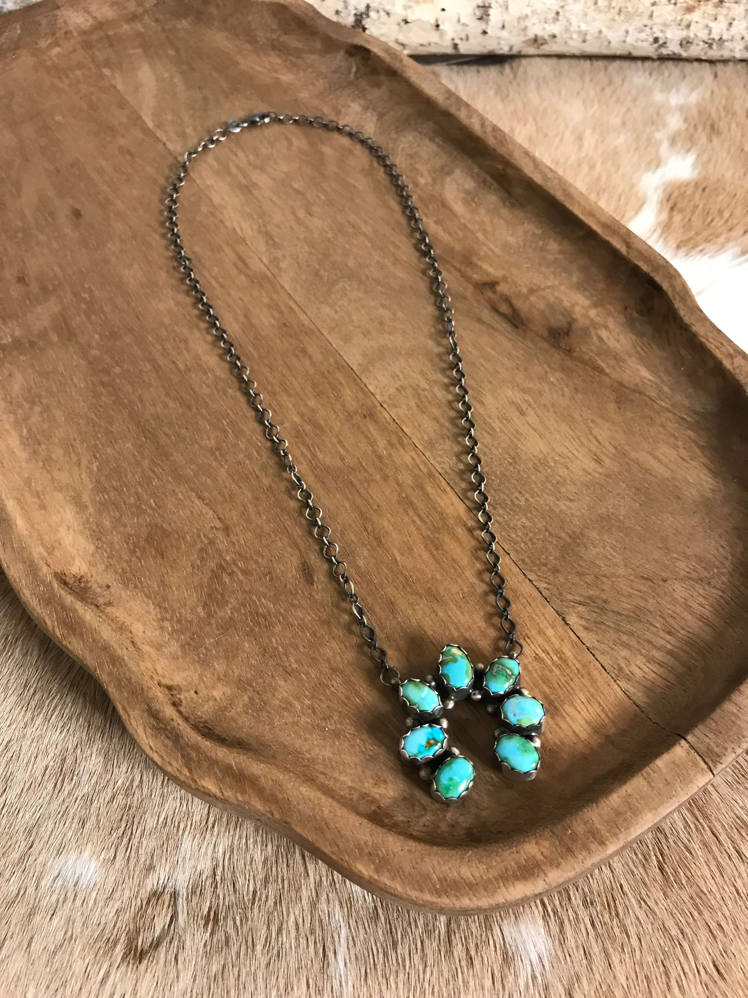 The Naja Necklace, 25-Necklaces-Calli Co., Turquoise and Silver Jewelry, Native American Handmade, Zuni Tribe, Navajo Tribe, Brock Texas