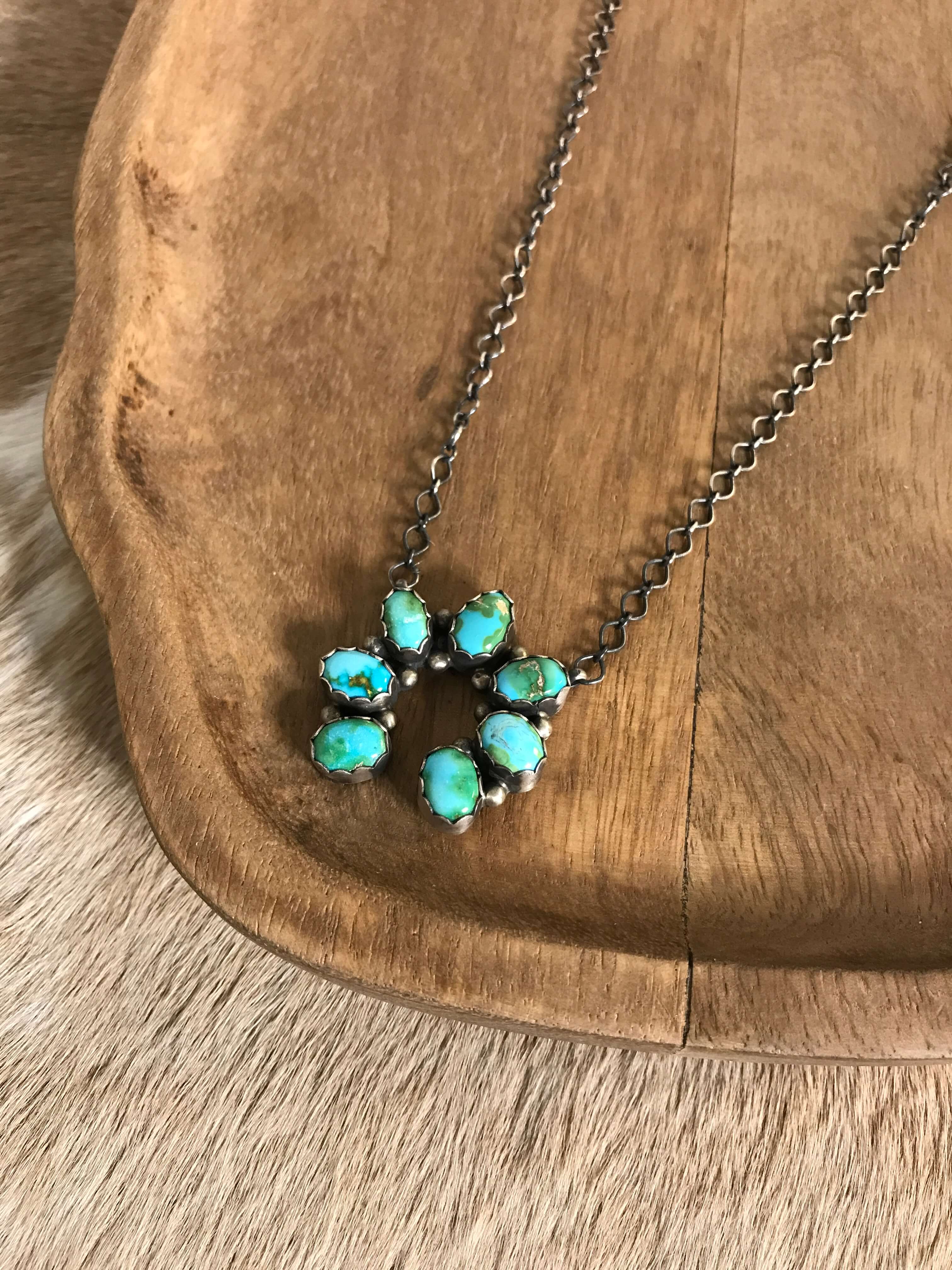 The Naja Necklace, 25-Necklaces-Calli Co., Turquoise and Silver Jewelry, Native American Handmade, Zuni Tribe, Navajo Tribe, Brock Texas