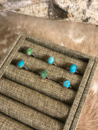 The Willowcreek Turquoise Rings-Rings-Calli Co., Turquoise and Silver Jewelry, Native American Handmade, Zuni Tribe, Navajo Tribe, Brock Texas