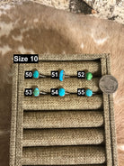 The Willowcreek Turquoise Rings-Rings-Calli Co., Turquoise and Silver Jewelry, Native American Handmade, Zuni Tribe, Navajo Tribe, Brock Texas