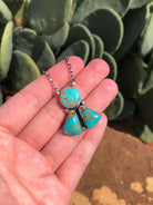 The Tempe Necklace, 12-Necklaces-Calli Co., Turquoise and Silver Jewelry, Native American Handmade, Zuni Tribe, Navajo Tribe, Brock Texas