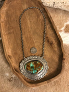 The Mirrormont Necklace, 1-Necklaces-Calli Co., Turquoise and Silver Jewelry, Native American Handmade, Zuni Tribe, Navajo Tribe, Brock Texas