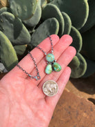 The Tempe Necklace, 11-Necklaces-Calli Co., Turquoise and Silver Jewelry, Native American Handmade, Zuni Tribe, Navajo Tribe, Brock Texas