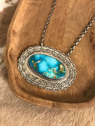 The Mirrormont Necklace, 2-Necklaces-Calli Co., Turquoise and Silver Jewelry, Native American Handmade, Zuni Tribe, Navajo Tribe, Brock Texas