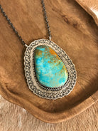 The Mirrormont Necklace, 3-Necklaces-Calli Co., Turquoise and Silver Jewelry, Native American Handmade, Zuni Tribe, Navajo Tribe, Brock Texas
