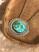 The Mirrormont Necklace, 5-Necklaces-Calli Co., Turquoise and Silver Jewelry, Native American Handmade, Zuni Tribe, Navajo Tribe, Brock Texas