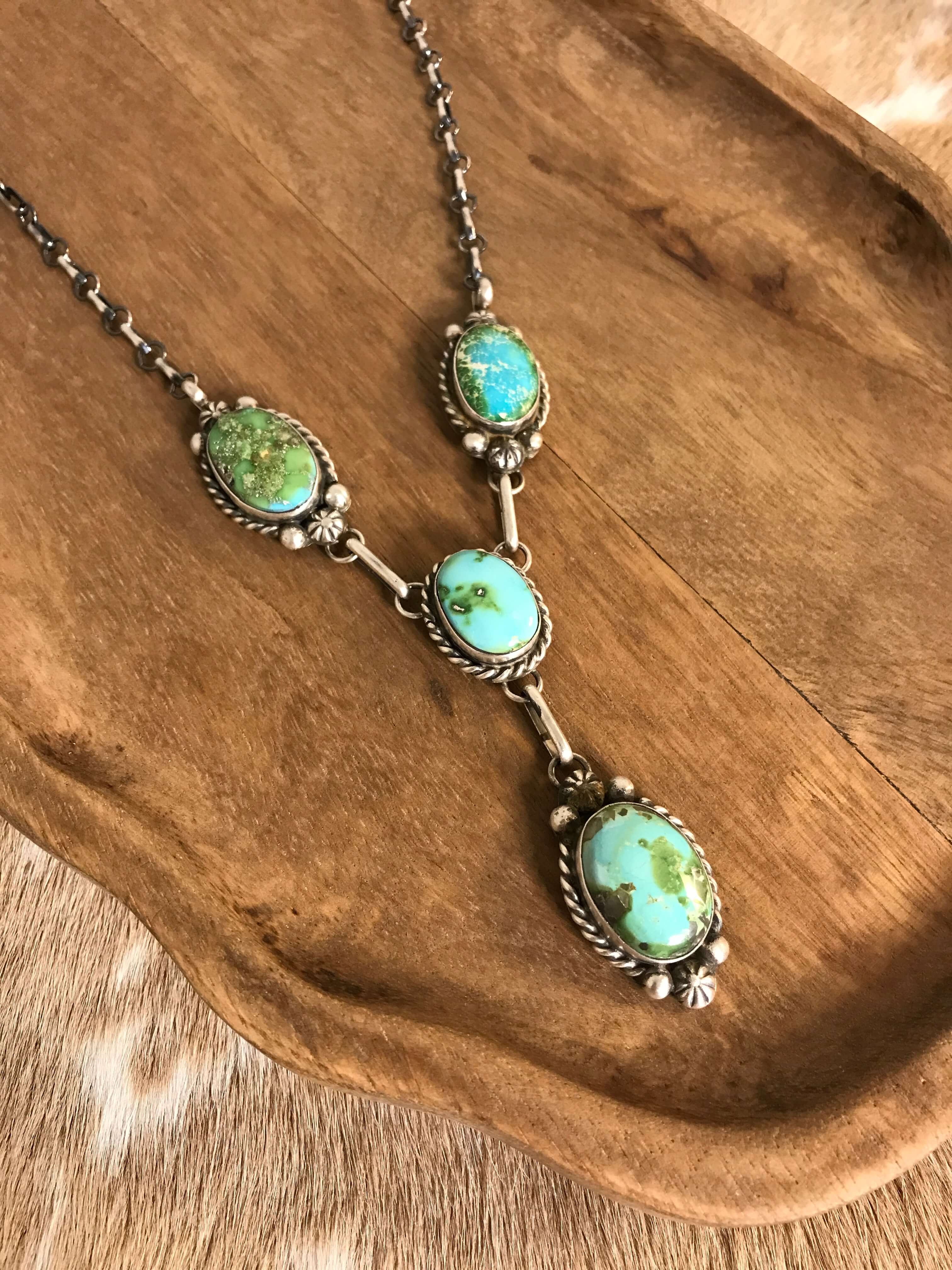 The Copeland Lariat Necklace Set, 13 – Calli Co. Silver