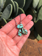 The Tempe Necklace, 17-Necklaces-Calli Co., Turquoise and Silver Jewelry, Native American Handmade, Zuni Tribe, Navajo Tribe, Brock Texas