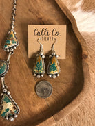 The Copeland Lariat Necklace Set, 15-Necklaces-Calli Co., Turquoise and Silver Jewelry, Native American Handmade, Zuni Tribe, Navajo Tribe, Brock Texas