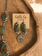 The Copeland Lariat Necklace Set, 16-Necklaces-Calli Co., Turquoise and Silver Jewelry, Native American Handmade, Zuni Tribe, Navajo Tribe, Brock Texas