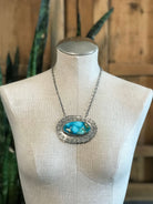 The Mirrormont Necklace, 2-Necklaces-Calli Co., Turquoise and Silver Jewelry, Native American Handmade, Zuni Tribe, Navajo Tribe, Brock Texas