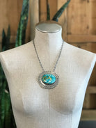 The Mirrormont Necklace, 5-Necklaces-Calli Co., Turquoise and Silver Jewelry, Native American Handmade, Zuni Tribe, Navajo Tribe, Brock Texas