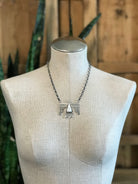 The Tahoka Thunderbird Necklace, 10-Necklaces-Calli Co., Turquoise and Silver Jewelry, Native American Handmade, Zuni Tribe, Navajo Tribe, Brock Texas