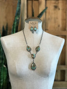 The Copeland Lariat Necklace Set, 17-Necklaces-Calli Co., Turquoise and Silver Jewelry, Native American Handmade, Zuni Tribe, Navajo Tribe, Brock Texas