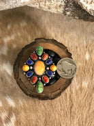 The Sopris Adjustable Ring-Rings-Calli Co., Turquoise and Silver Jewelry, Native American Handmade, Zuni Tribe, Navajo Tribe, Brock Texas