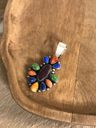 The Paicines Pendant-Pendants-Calli Co., Turquoise and Silver Jewelry, Native American Handmade, Zuni Tribe, Navajo Tribe, Brock Texas