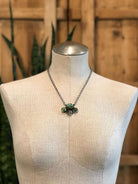 The Loretto Necklace, 1-Necklaces-Calli Co., Turquoise and Silver Jewelry, Native American Handmade, Zuni Tribe, Navajo Tribe, Brock Texas