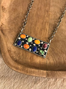 The Northern Necklace, 4-Necklaces-Calli Co., Turquoise and Silver Jewelry, Native American Handmade, Zuni Tribe, Navajo Tribe, Brock Texas