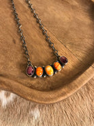 The Ginger Necklace-Necklaces-Calli Co., Turquoise and Silver Jewelry, Native American Handmade, Zuni Tribe, Navajo Tribe, Brock Texas