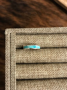 The Inlay Collection Midi Turquoise Band-Rings-Calli Co., Turquoise and Silver Jewelry, Native American Handmade, Zuni Tribe, Navajo Tribe, Brock Texas