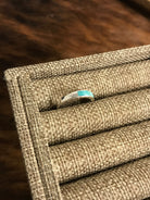 The Inlay Collection Midi Turquoise Band-Rings-Calli Co., Turquoise and Silver Jewelry, Native American Handmade, Zuni Tribe, Navajo Tribe, Brock Texas