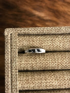 The Inlay Collection Grande White Buffalo Band-Rings-Calli Co., Turquoise and Silver Jewelry, Native American Handmade, Zuni Tribe, Navajo Tribe, Brock Texas