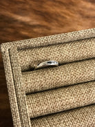 The Inlay Collection Midi White Buffalo Band-Rings-Calli Co., Turquoise and Silver Jewelry, Native American Handmade, Zuni Tribe, Navajo Tribe, Brock Texas